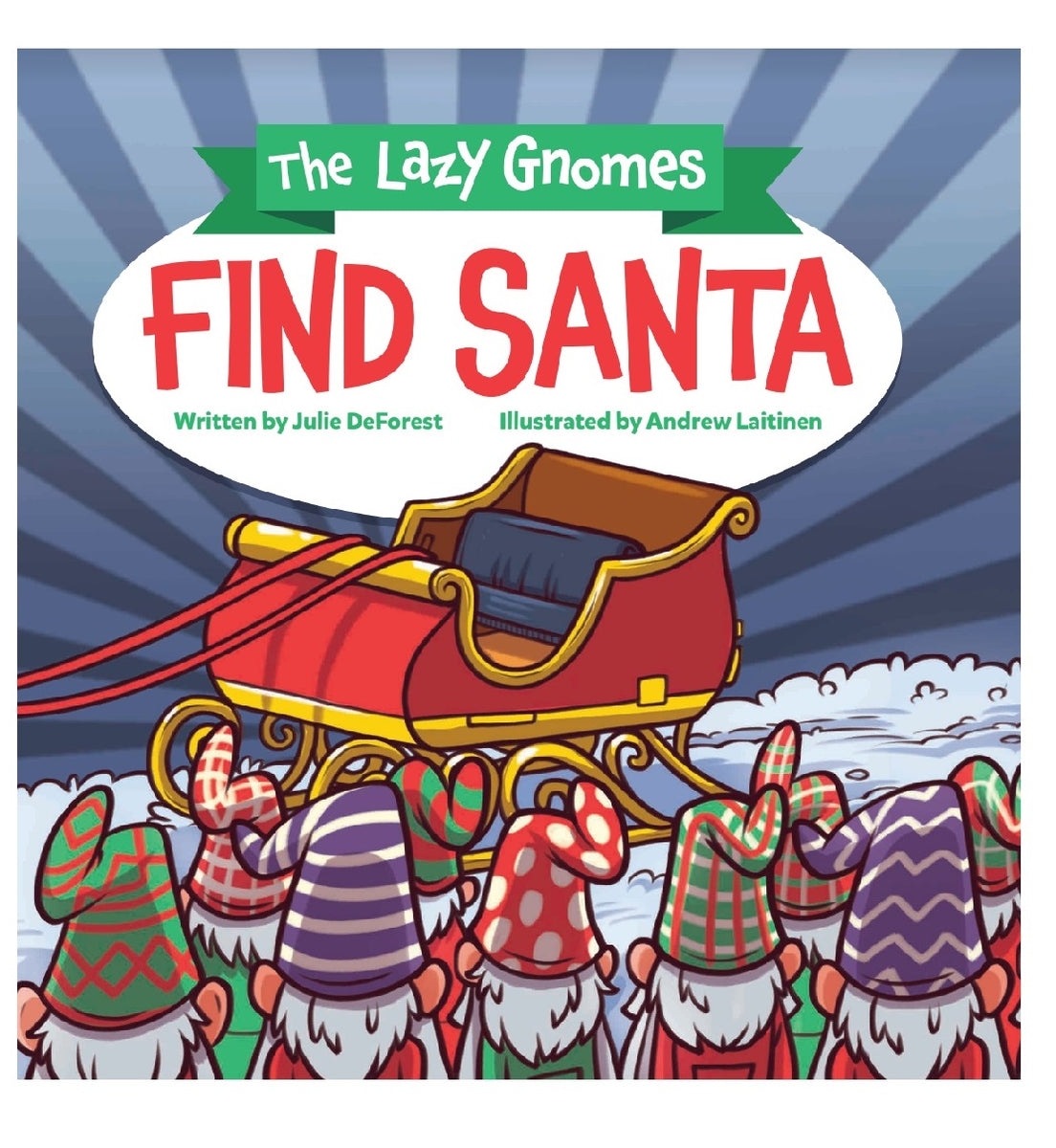 Book　Find　The　Hardcover　Lazy　Gnomes　Santa　lazygnomes　The　Prequel　to　Santa's　L　–